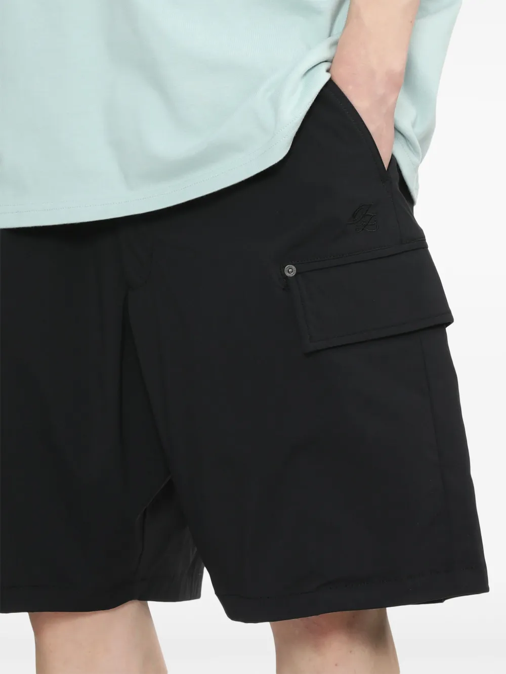 izzue Cargo shorts Zwart