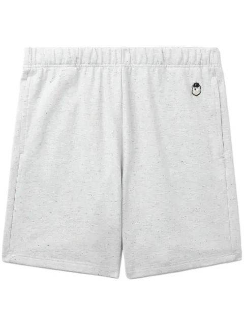 CHOCOOLATE logo-embroidered cotton shorts