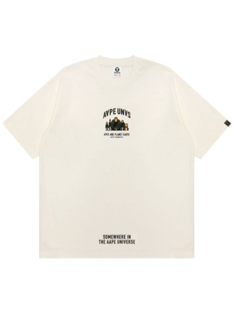 AAPE BY *A BATHING APE Apes And Planet Earth T-shirt Men