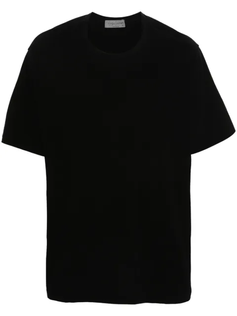 Yohji Yamamoto round-neck cotton T-shirt