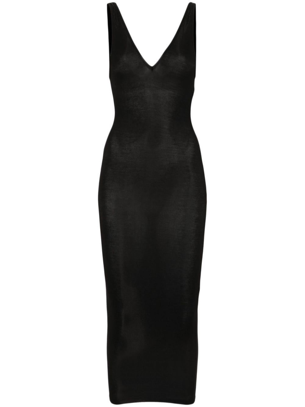 Maison Close La Femme Amazone Open-back Dress In Schwarz