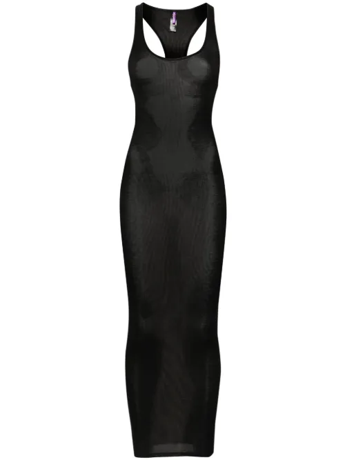 Robe nervurée La Amazone à coupe mi-longue - Maison Close - Modalova