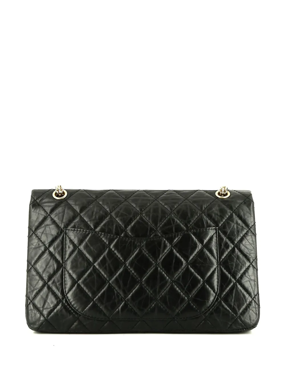 CHANEL Pre-Owned 2006 large 2.55 Reissue shoulder bag - Zwart