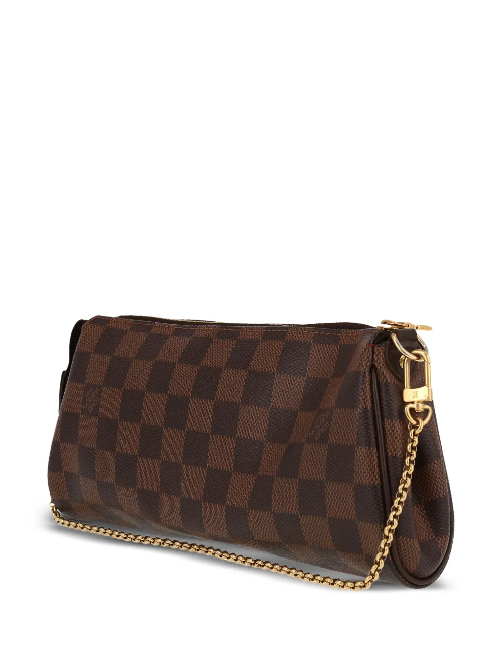 Pre-owned Louis Vuitton 2011 Eva Clutch Bag In Brown