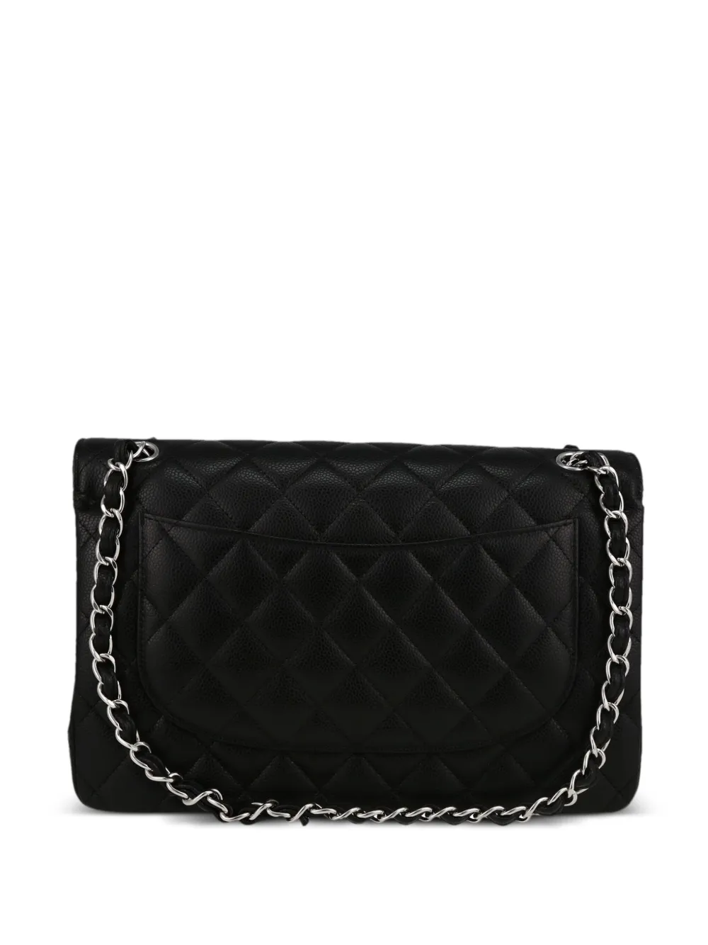 CHANEL Pre-Owned 2020s jumbo Double Flap shoulder bag - Zwart