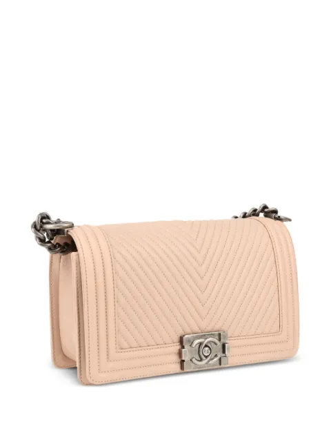 CHANEL Pre-Owned 2014 mini Boy Chanel shoulder bag 405998 - 3