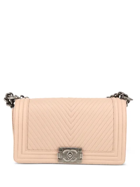 CHANEL Pre-Owned 2014 mini Boy Chanel shoulder bag 405998 - 0