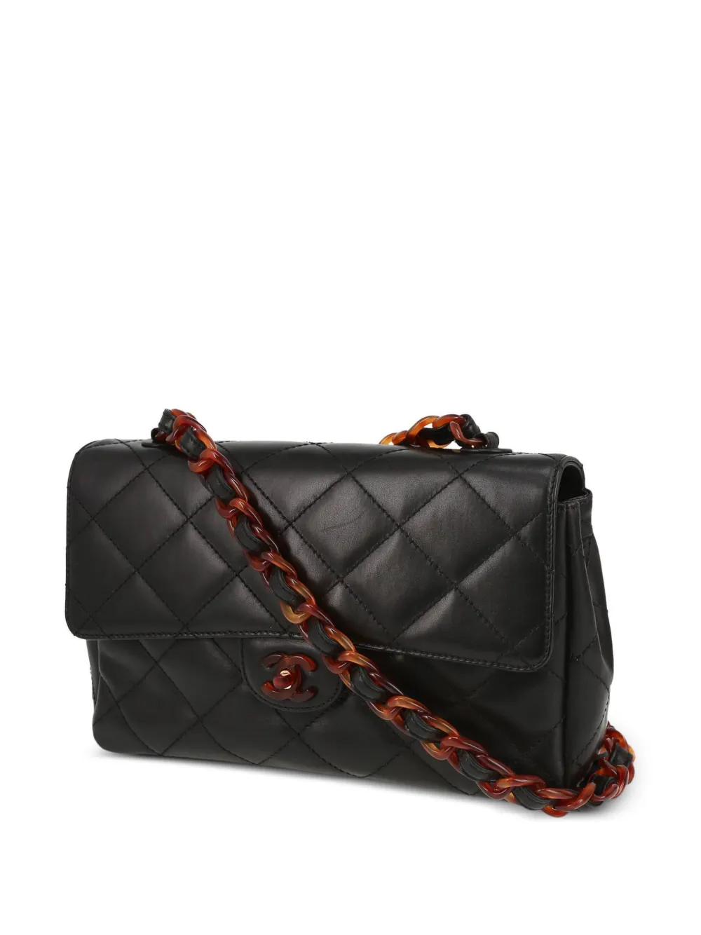 1990s Medium Classic Flap Shoulder Bag