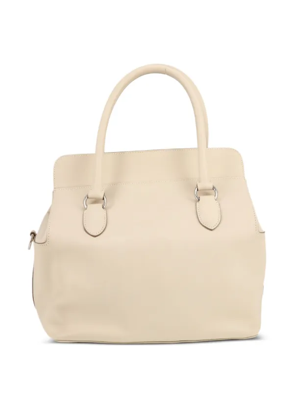Hermès Pre-Owned 2014 Toolbox 26 two-way Handbag | White | FARFETCH