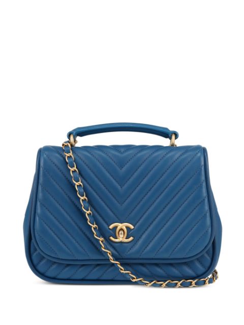 CHANEL 2018 chevron-quilted shoulder bag Women