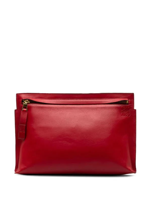 Loewe Pre Owned 2010 2020 T Pouch Clutch Bag Farfetch