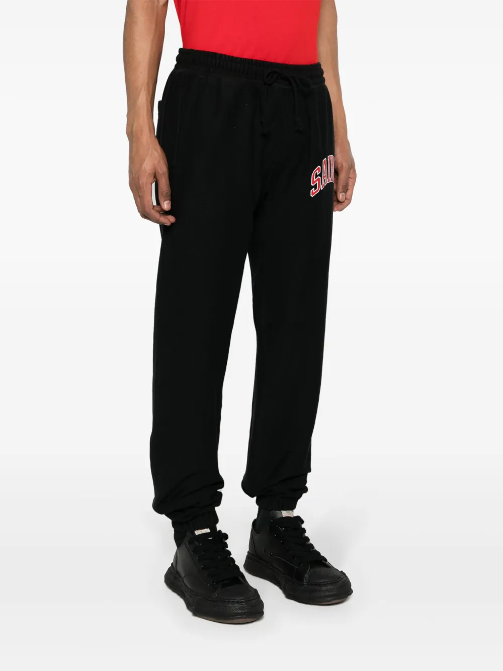 SAINT MXXXXXX Trainingsbroek met logoprint Zwart