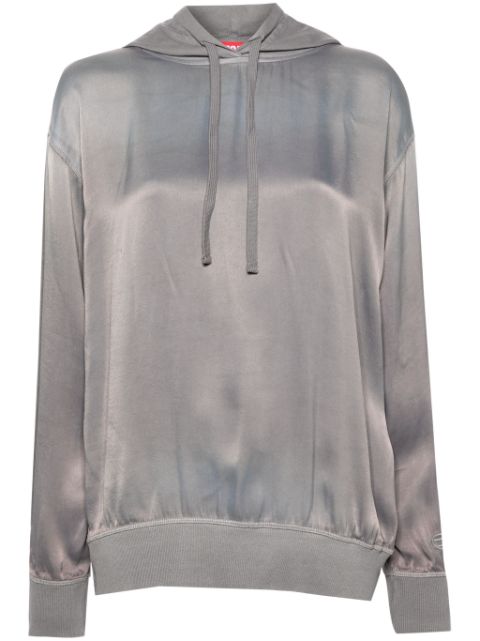 Diesel Buxt-Hood drawstring hoodie Women