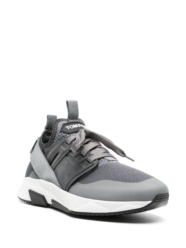 TOM FORD Jago sock-style Sneakers | Grey | FARFETCH JO