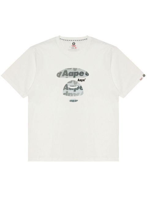 AAPE BY *A BATHING APE Milo-print cotton T-shirt Men