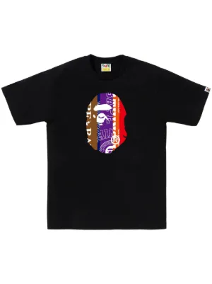 A BATHING APE® Baby Milo T-shirt | Black | FARFETCH ZA