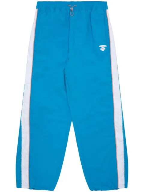 AAPE BY *A BATHING APE® pantalones anchos con bordado Milo