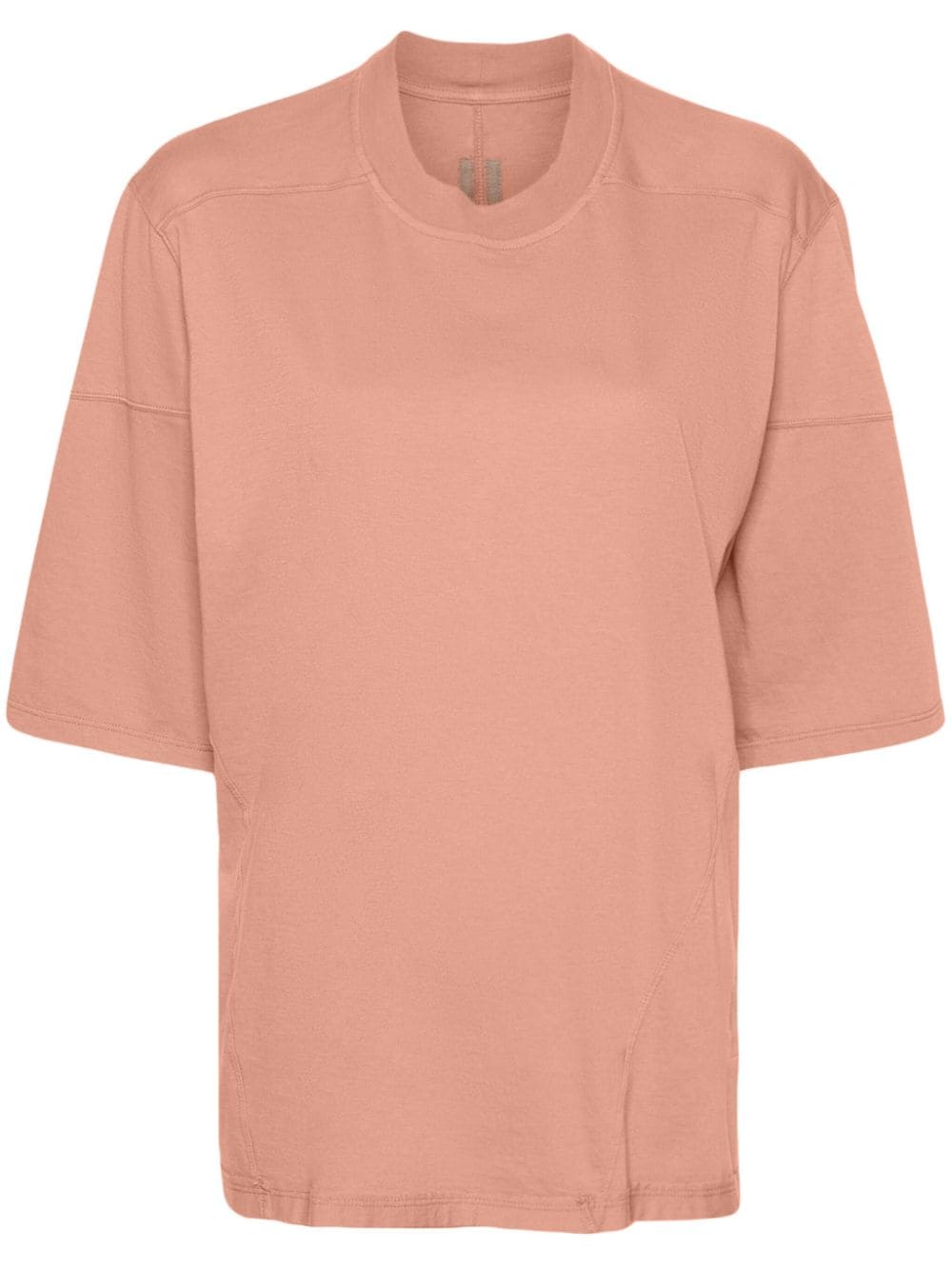 Shop Rick Owens Drkshdw Walrus T Organic-cotton T-shirt In Pink