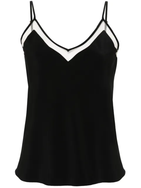 NISSA mesh-panel tank top