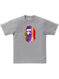 A BATHING APE® Fans Scarf Ape Head T-shirt - Grey