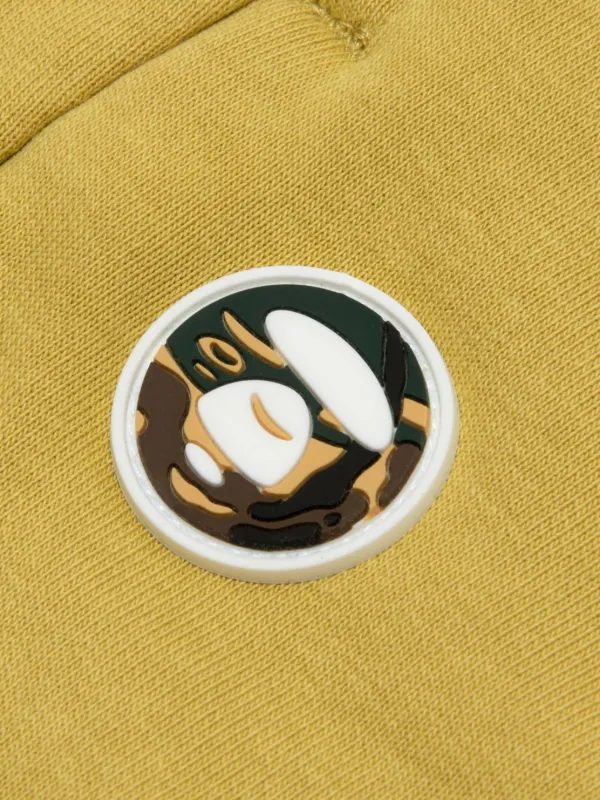 AAPE BY *A BATHING APE® ロゴパッチ ショートパンツ | イエロー