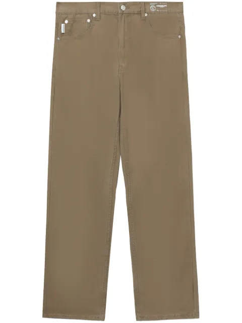 CHOCOOLATE mid-rise straight-leg trousers