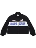 AAPE BY *A BATHING APE® logo-appliquéd jacket - Black