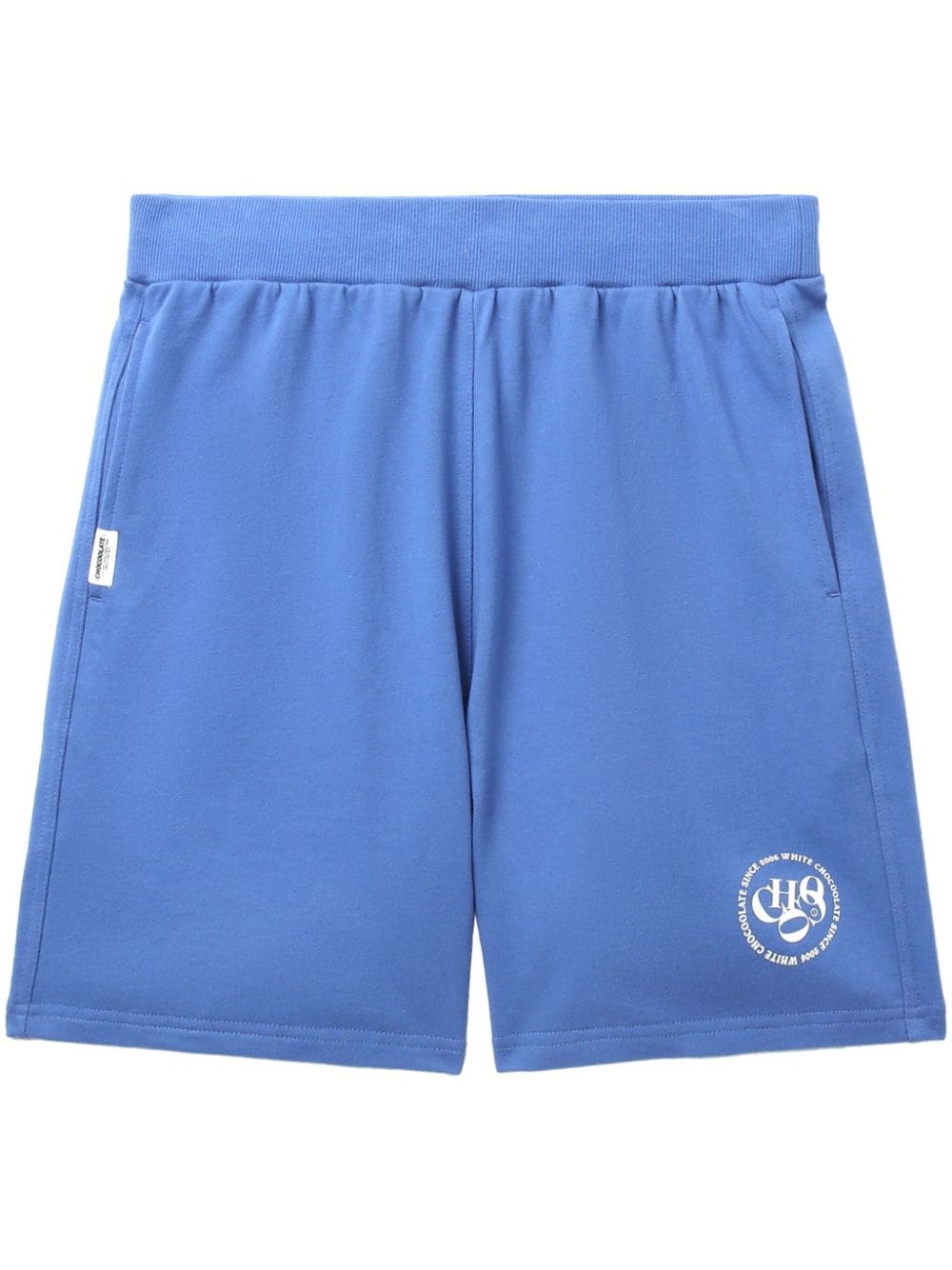 Chocoolate Logo-print Cotton Track Pants In Blue