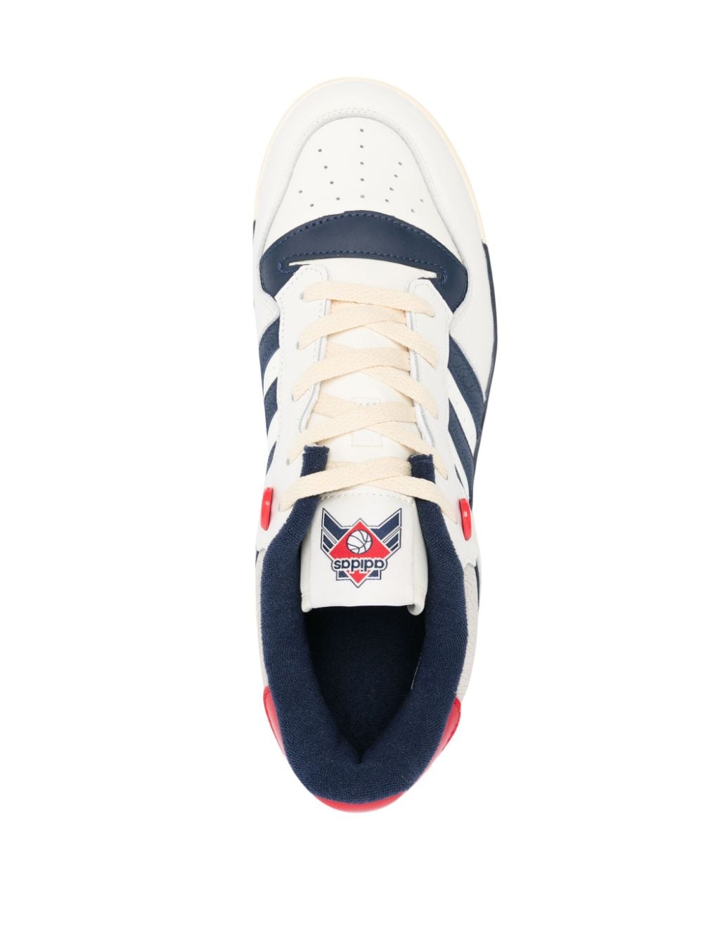 Shop Adidas Originals Rivalry 86 Leather Sneakers In White