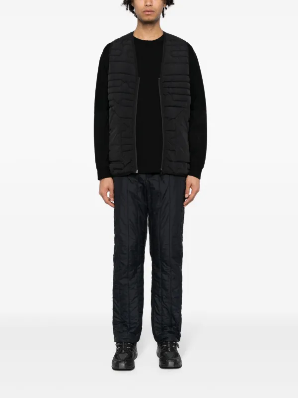 White Mountaineering クルーネック スウェットシャツ | ブラック 