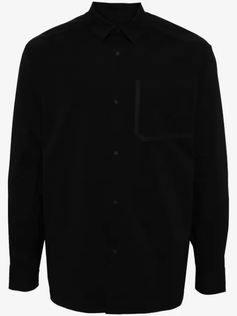 White Mountaineering chemise unie à manches longues