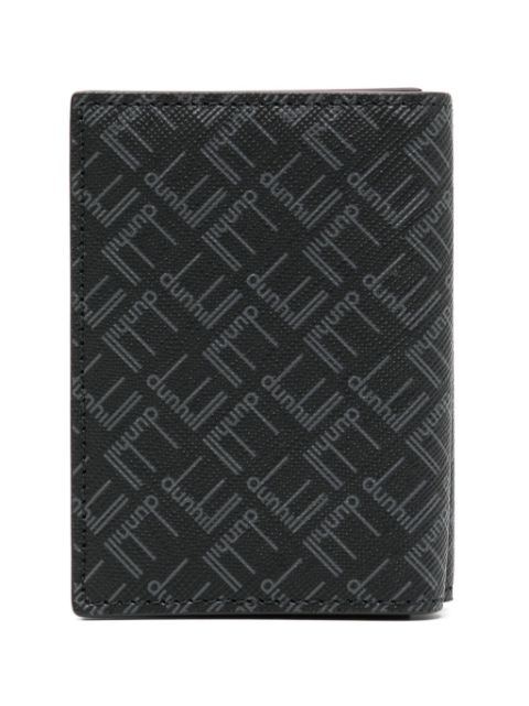 Dunhill logo-print tri-fold wallet