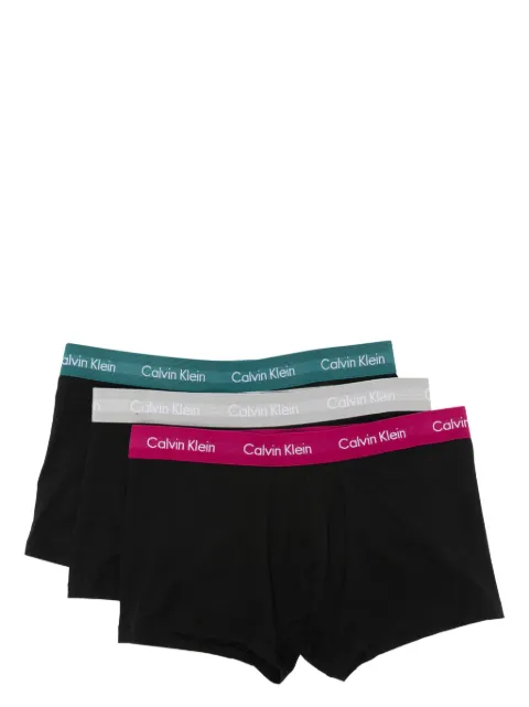 Calvin Klein logo-waistband boxers (pack of three)
