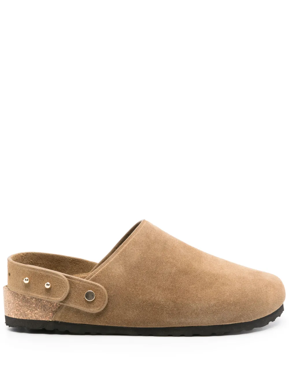 Soeur Sleepy suede clogs Brown