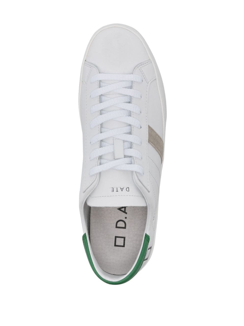 Shop Date Hill Low Leather Sneakers In White