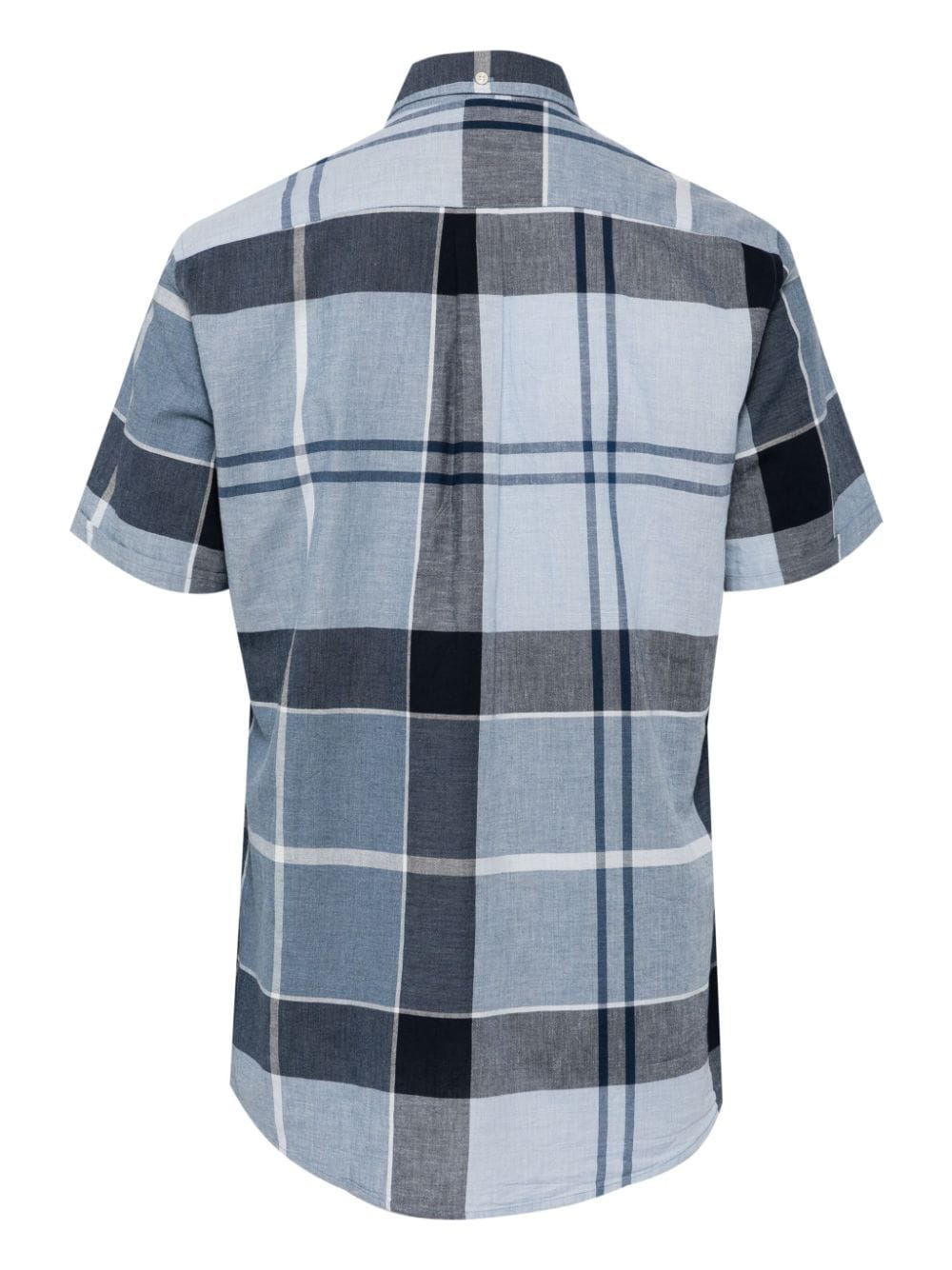 Image 2 of Barbour checked cotton-linen blend shirt