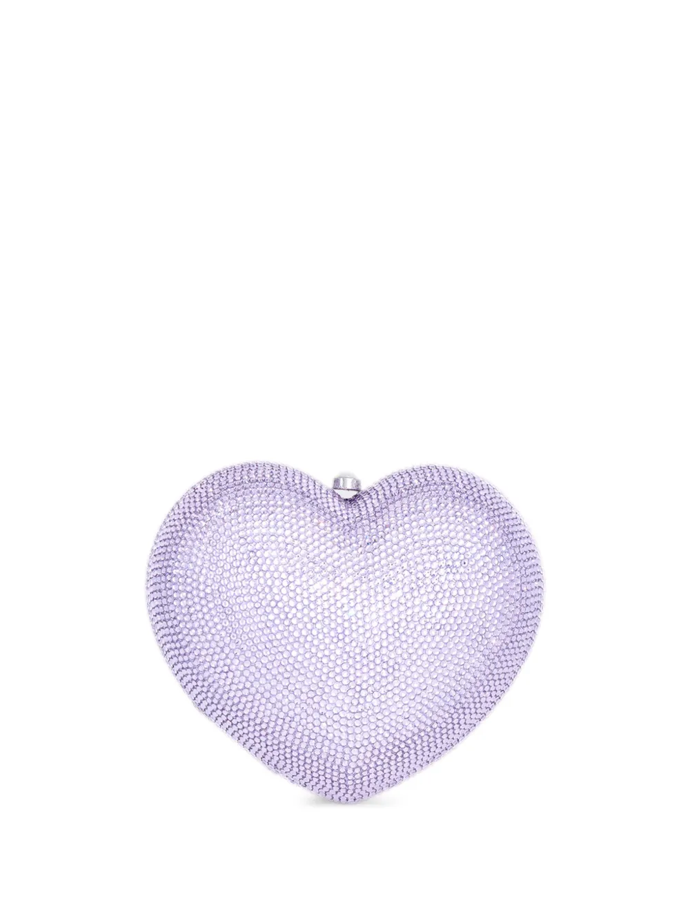 Judith Leiber Petit Coeur L'Amour clutch bag - Viola