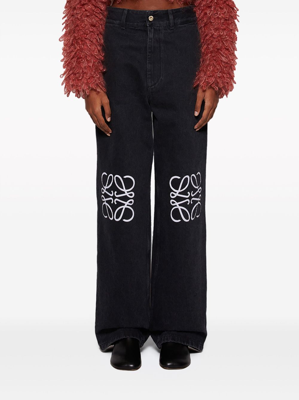 LOEWE Anagram wide-leg jeans Women