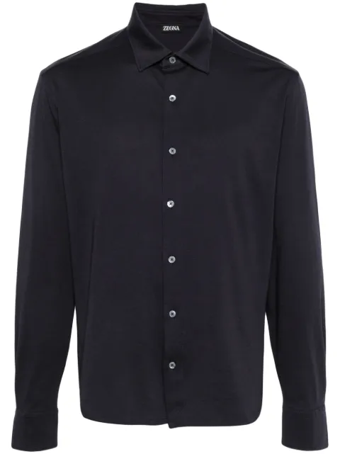 Zegna camisa manga larga