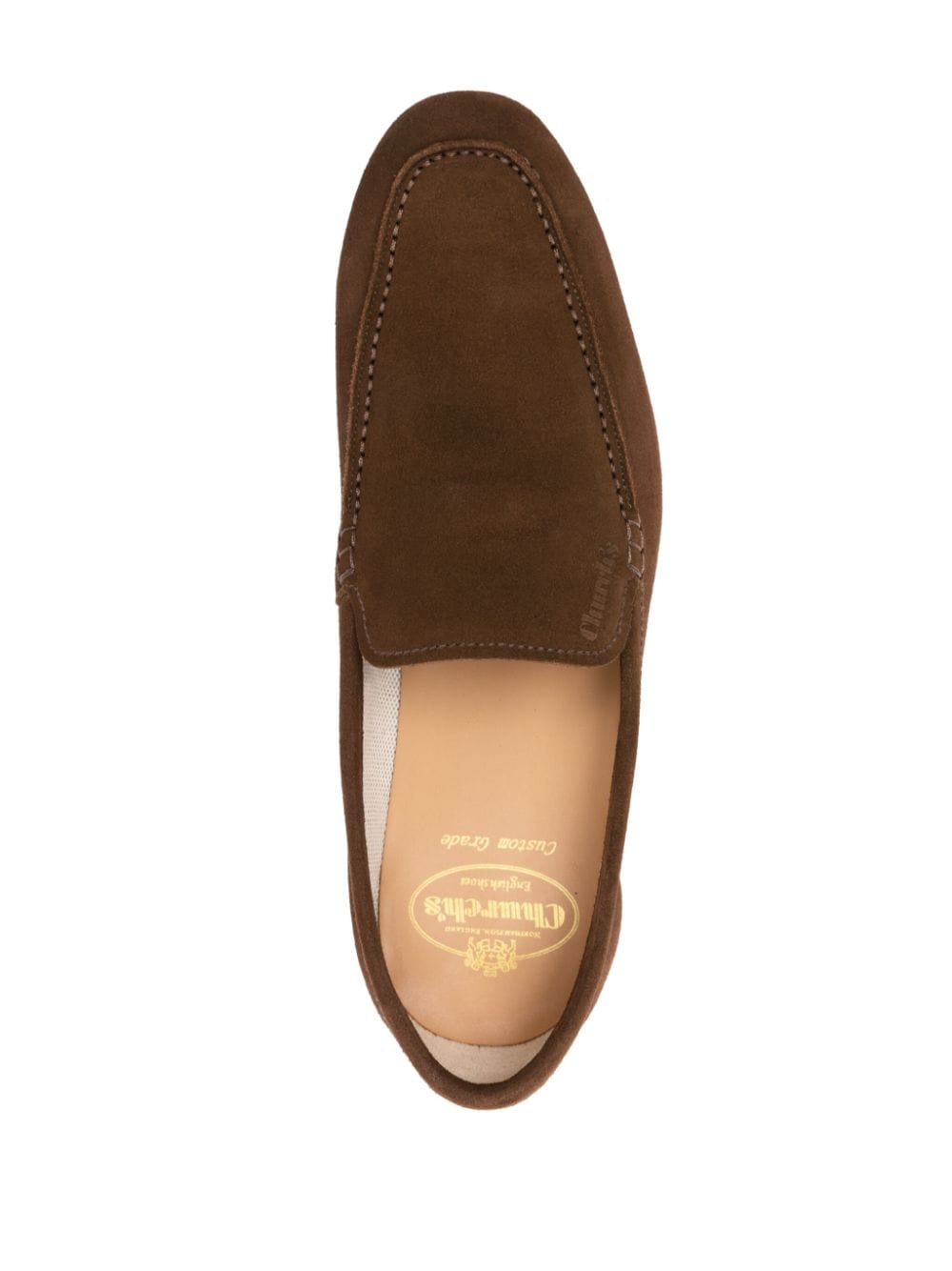 Shop Church's Margate Suede Loafers In Brown