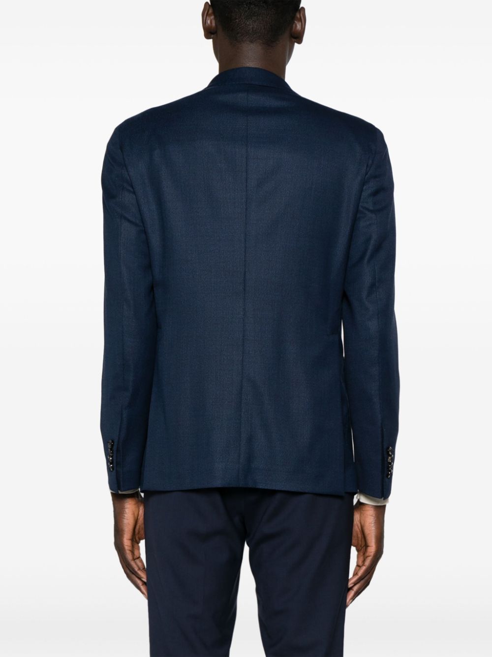 Tagliatore double-breasted wool blazer Men