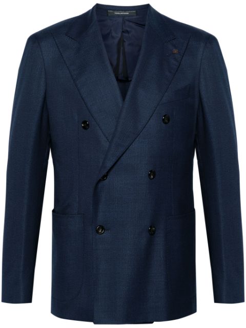 Tagliatore double-breasted wool blazer Men