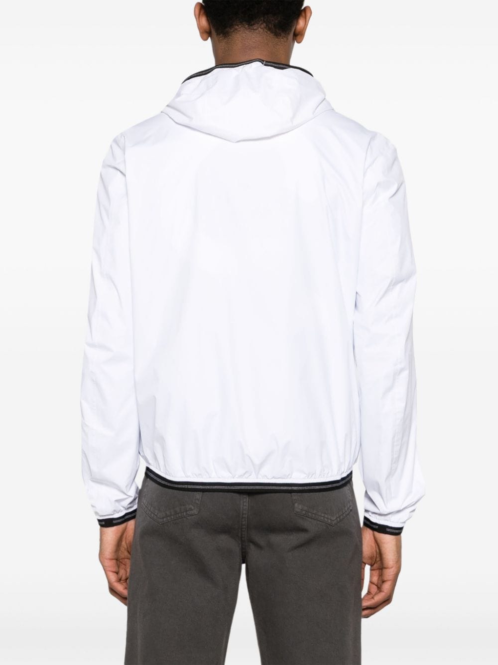 Shop Blauer Thomas Hooded Jacket In White