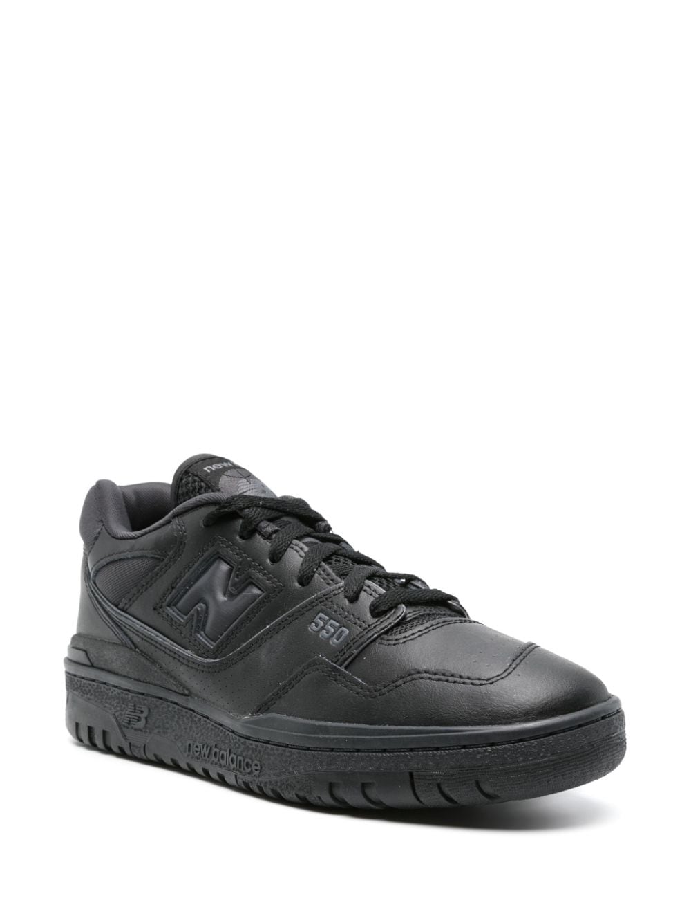 New Balance 550 Blackout leren sneakers - Zwart