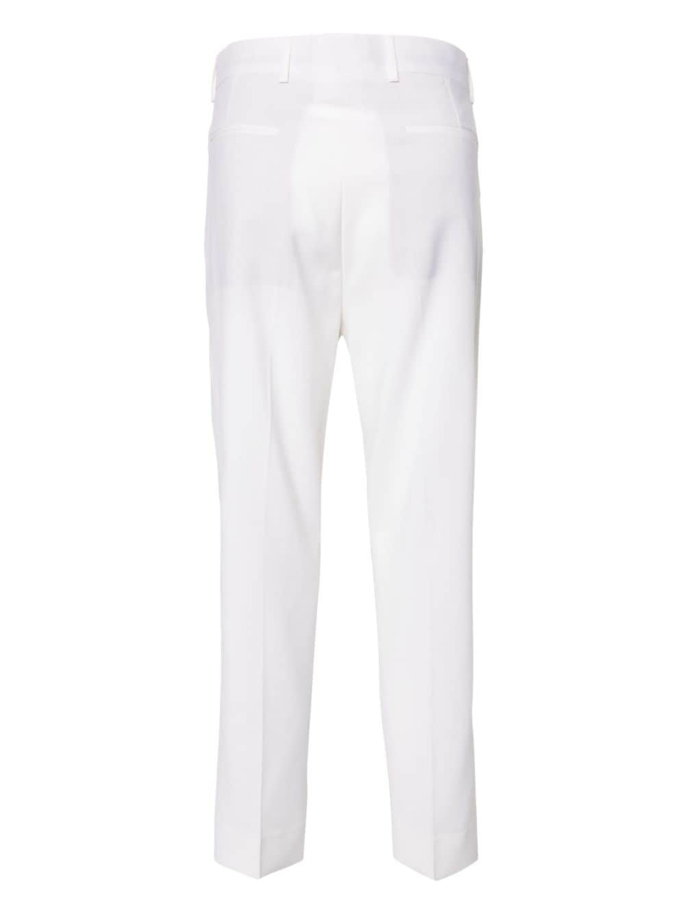 Costumein mid-rise cropped tailored trousers - Beige