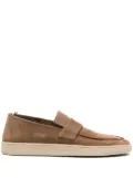 Officine Creative Herbie 001 suede loafers - Brown