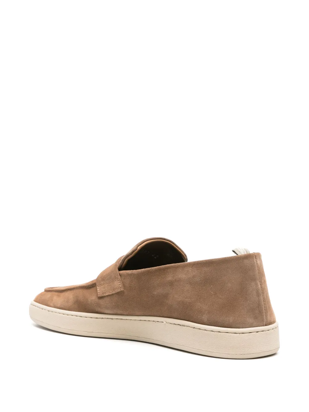 Shop Officine Creative Herbie 001 Suede Loafers In Brown