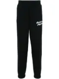 Maison Kitsuné logo-print track pants - Black