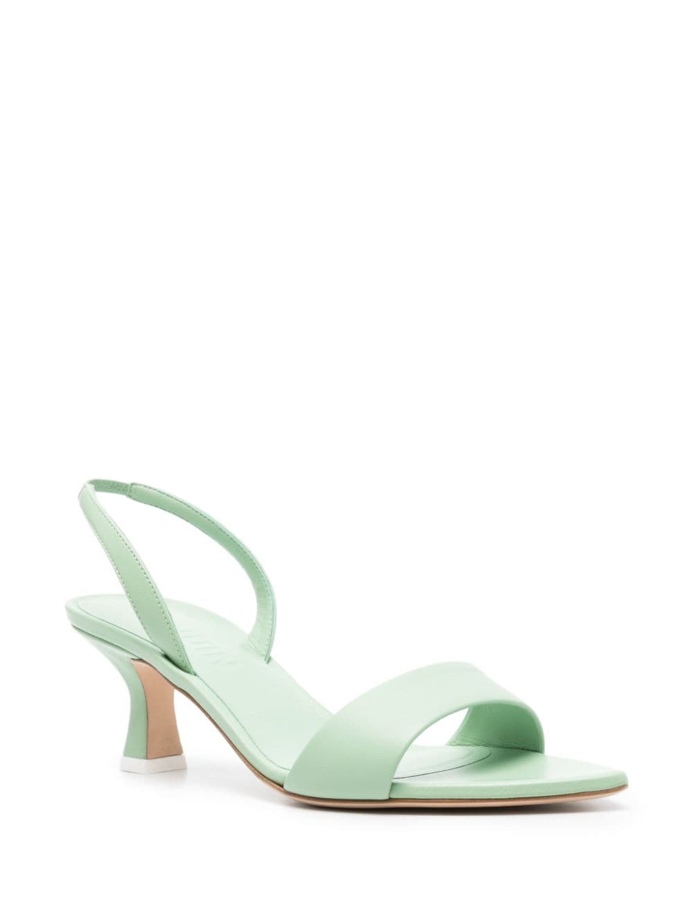 Shop 3juin Orchid Pulp 50mm Sandals In Green