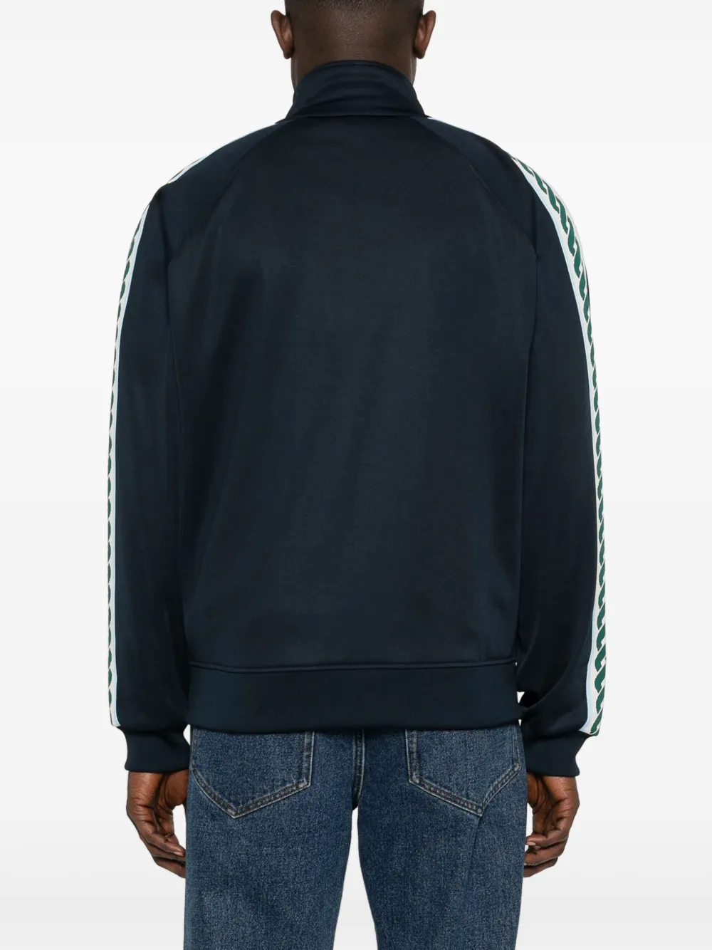 Shop Drôle De Monsieur La Veste Survet' Zip-up Sweatshirt In Blue